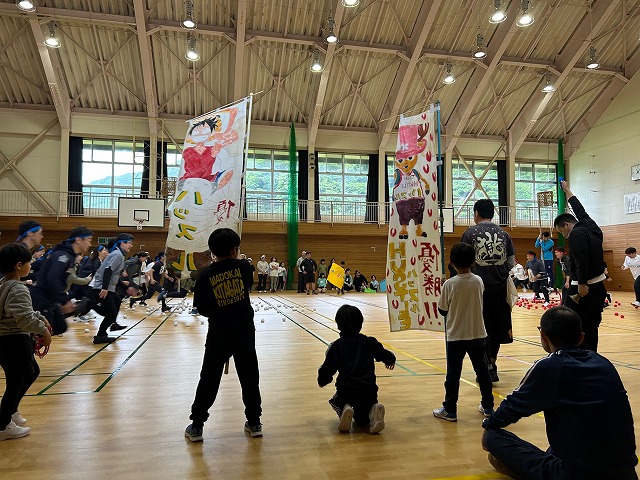 白川村南部地区村民運動会🚩